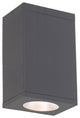 Cube Architectural 6" LED Flush Mount 2700K, Graphite