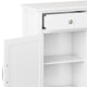 Connaught Solid Wood Entryway Storage Cabinet In White