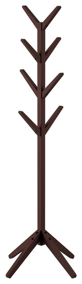 Lavish Home Coat Rack, Modern Freestanding Wooden Coat Tree