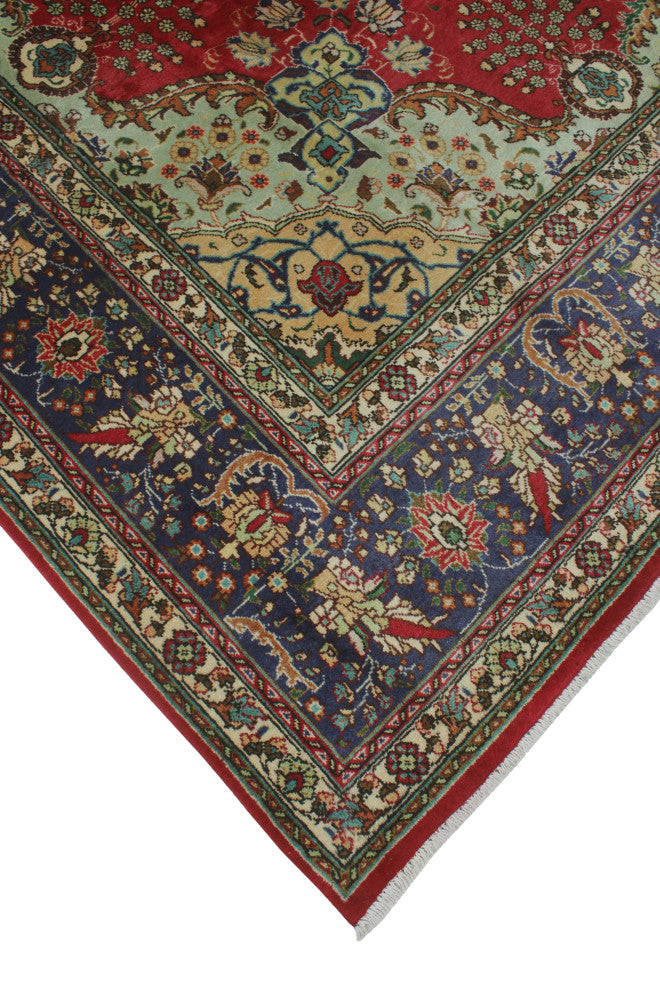 Fine Vintage Distressed Aegelwea Red Rug