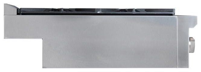 30" Commercial Style Stainless Steel Slide-in Gas Cooktop