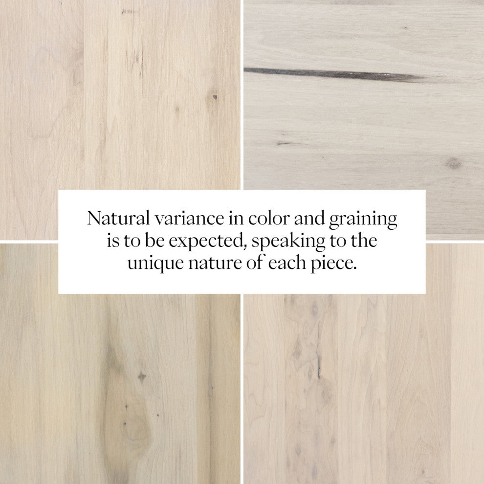 Trey Desk System With Filing Credenza Dove Poplar, Natural Iron, Toffee Leather