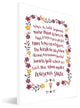 ARS Sun Devils Hand-Painted Song Canvas Print, 16"x24"