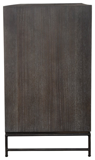 White background front view with three drawers visible.