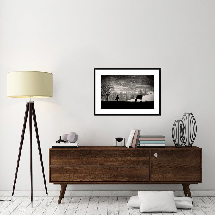 "ItS Time To Go" Framed Digital Print by Vito Guarino, 38x27"