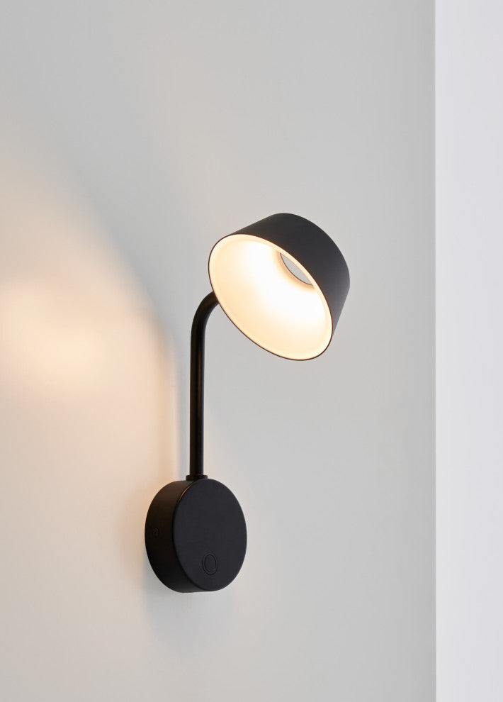 OLO Arm Wall Lamp, Black