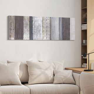 Fluid Textured Metallic Hand Painted Abstract Wall Art by Martin Edwards