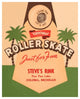 "Roller Skate Just for Fun" Digital Paper Print by Retrorollers, 34"x42"