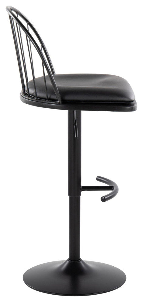 Riley Adjustable Barstool, Set of 2