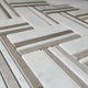 12"x11" Quilt Collection, Martis, Mixed Big Herringbone, Polished, Set of 5