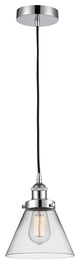 INNOVATIONS LIGHTING 616-1PH-PC-G42 Large Cone 1 Light 10 inch Mini Pendant
