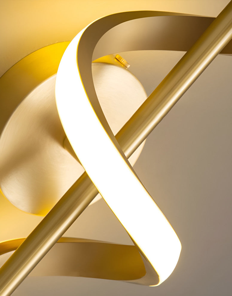 Marbella | Modern Creative LED Wall Sconce, Gold, Cool Light