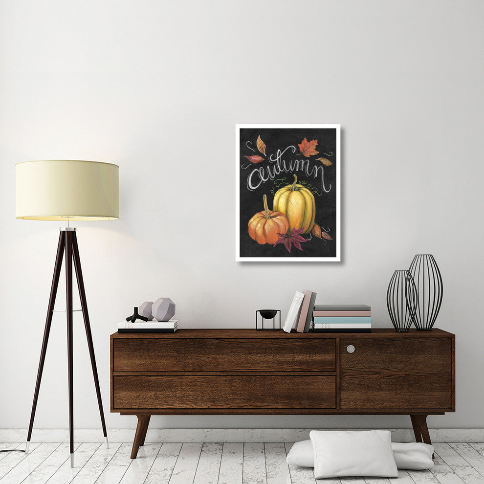 "Autumn Harvest I Gold Pumpkin" Digital Paper Print by Mary Urban, 26"x34"