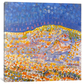 "Dune ll" by Piet Mondrian, Canvas Print, 18x18"