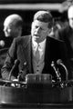 Inaugural Speech Photographic Artwork | Andrew Martin JFK, 47" X 71"