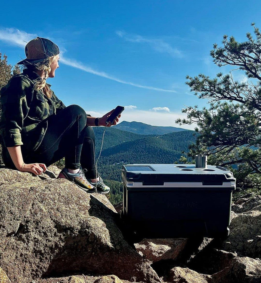 IceCove 60-Quart Solar Cooler Mojave Desert Tan