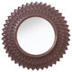 Bronze Round Accent Mirror