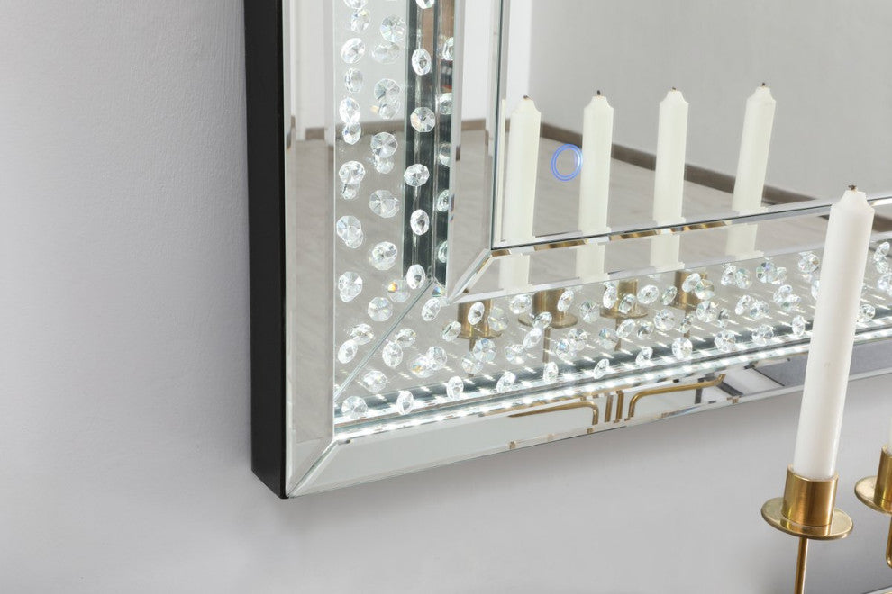 Rudy 32"x72" LED Crystal Mirror
