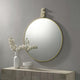 Kinsley Framed Round Decorative Mirror