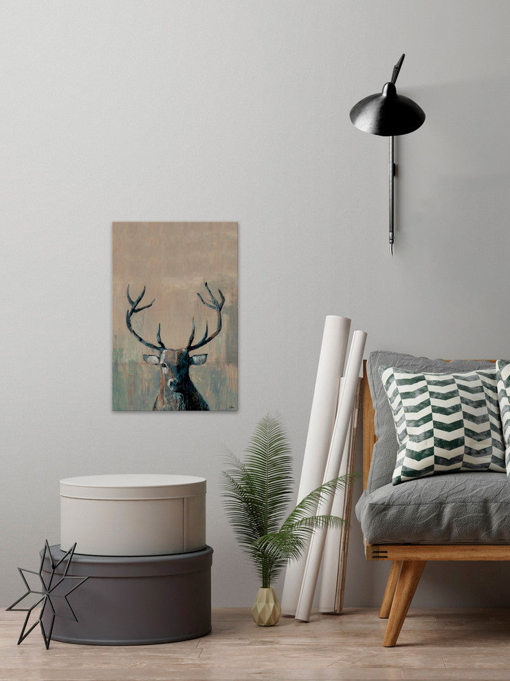 "What up Buck" Painting Print on Wrapped Canvas, 40"x60"