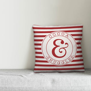 Cocoa & Snuggles 16"x16" Throw Pillow