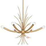 Quoizel PCKIE5029 Kiera 6 Light 29"W Sputnik Chandelier - Brushed Weathered
