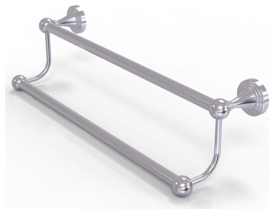 Sag Harbor 24" Double Towel Bar, Satin Chrome
