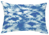 Chillax 14"x20" Decorative Abstract Outdoor Pillow, Blue