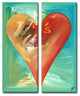Heartwork "India" 2-Piece Canvas Art Set, 30"x12"