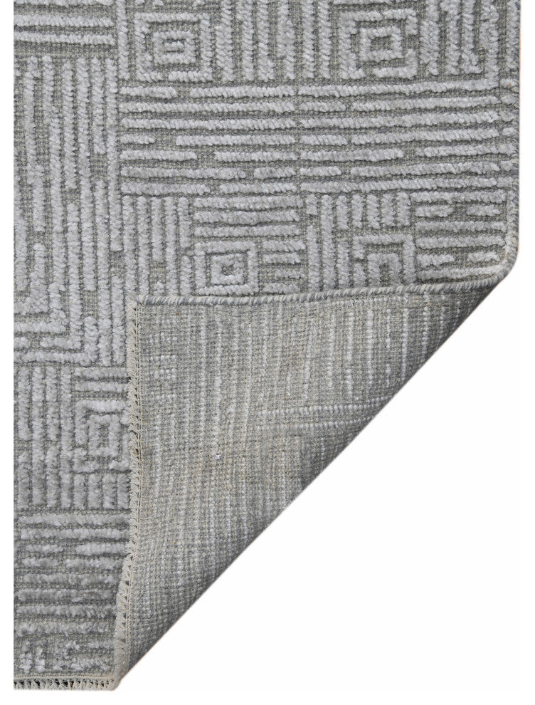 Quartz Desoto Area Rug, Silver, 2' x 3', Geometric