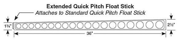 Quick Pitch Shower Slope 4 Extended Float Sticks Shower Floor Drainage Slope Kit