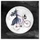 Witch Bike 16x16 Canvas Wall Art