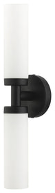Black Nautical, Industrial, Contemporary, Urban, Sleek Vanity Sconce