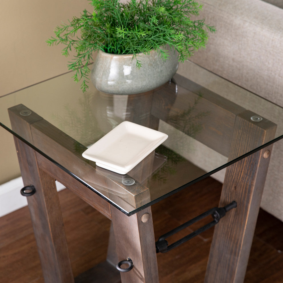 Kian Reclaimed Wood End Table