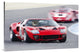 "Ford GT40 Race in Monterey Watercolor" Fine Art Print