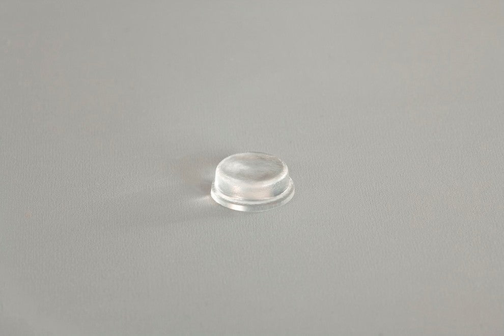 Cylindrical Adhesive Cabinet & Furniture Rubber Stoppers-BS34 .375"x.125"-300pcs
