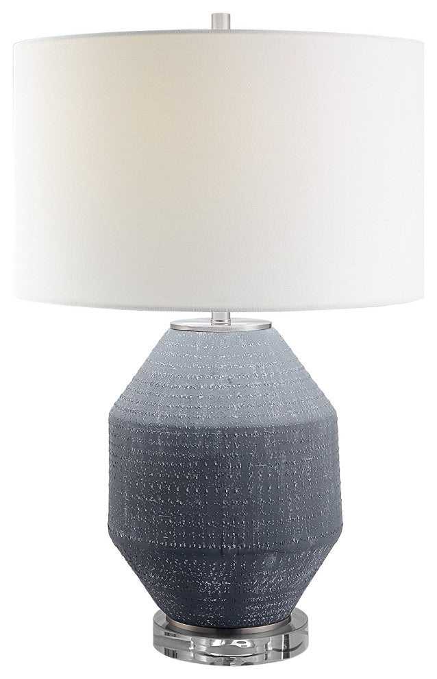 UT-30057-1 Uttermost Blackjack Charcoal Table Lamp