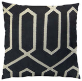 Plutus Bengal Lattice Handmade Throw Pillow, 22"x22"