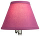 Fenchel Shades, 4"x8"x6" Bulb Clip Attachment Empire Lamp Shade, Linen