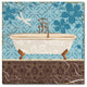 ''Eco Motif Bath II'' Canvas Art by Lisa Audit