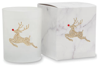 Gold Glass Icon Candle, Rudy