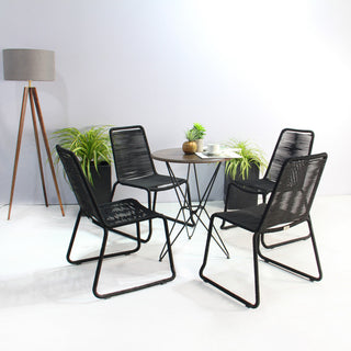 Set of 4 Neil Chair, Black