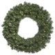 36" Douglas Fir Wreath 320T 100Wmwht Led