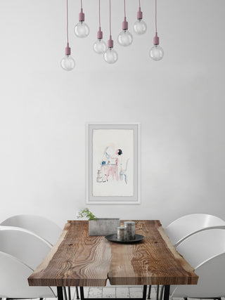 "White Vanity" Framed Painting Print, 30"x45"