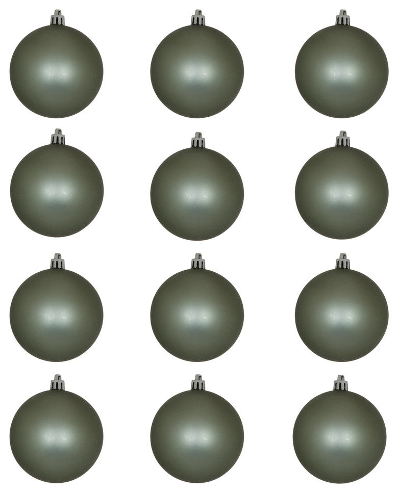 Vickerman 3" Wrought Iron Matte Ball Ornament, 12 per Bag