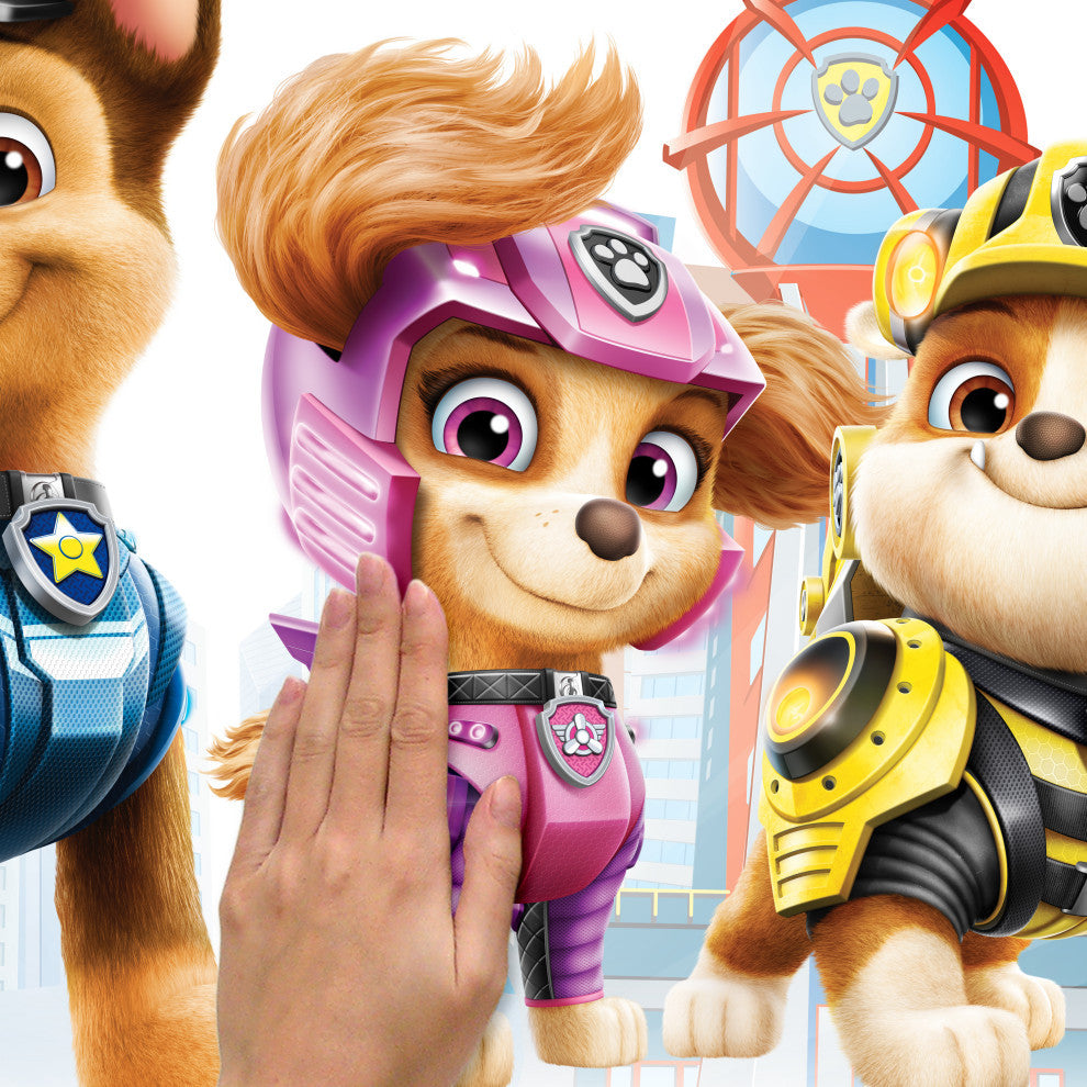 Paw Patrol Peel and Stick Giant Wall Decals With Alphabet
