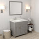 Caroline Parkway 36" Single Bathroom Vanity Set in Gray