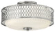 Hinkley Jules Medium Semi-Flush Mount, Brushed Nickel