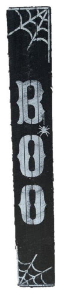 8"x54" Wooden Sign " Boo "