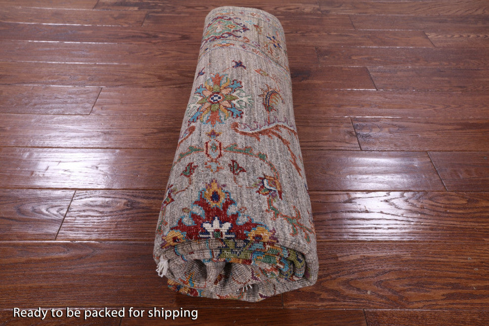Persian Tabriz Hand-Knotted Wool Rug 5' 2" X 6' 7" Q10222